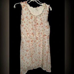 Sienna Sky white and pink floral dress